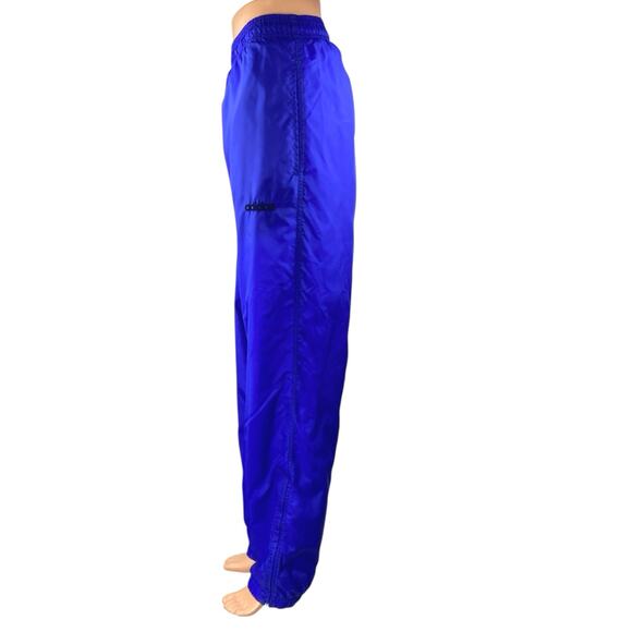 Adidas The Vintage Twin Women's Blue High Rise Jogger Athletic Sweat Pants Sz M - Picture 2 of 4